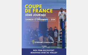 Coupe de France - LHEVB - Beauvais Oise UC Volley